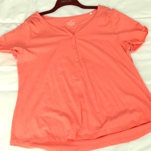 Salmon Short sleeve top
